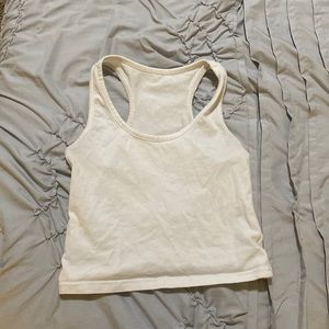 Basic white tee